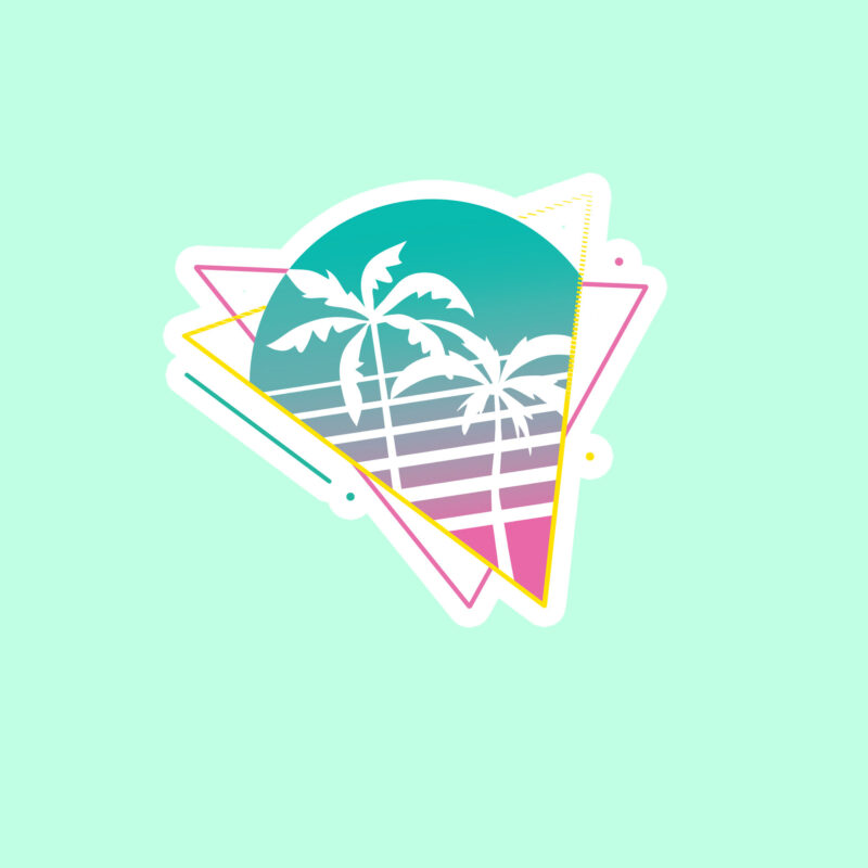 Neon Palm